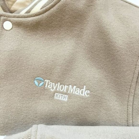 KITH x Taylormade Golf Tour Varsity Jacket - Large Wool Made In Italy Rare - Picture 3 of 12